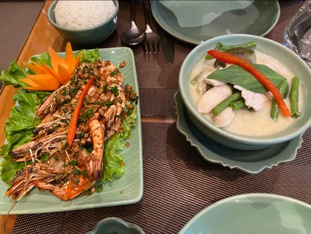 Poulet Au Curry Vert